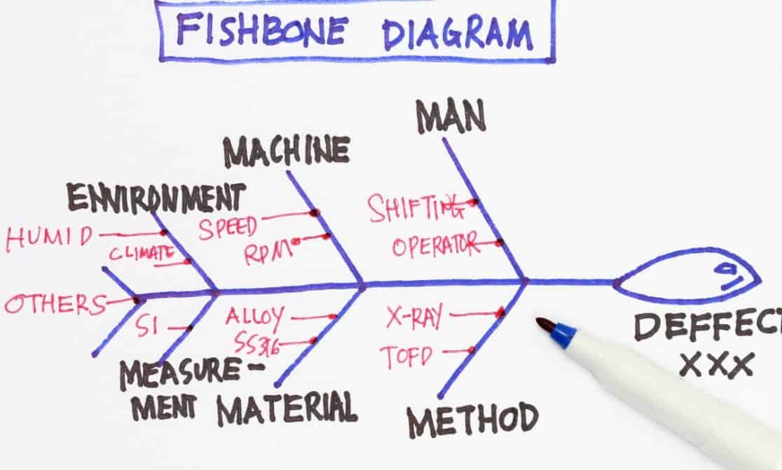 fish bone chart