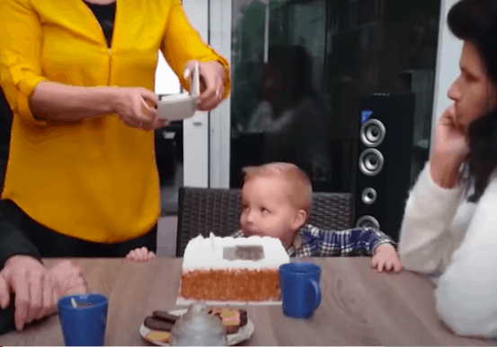 birthday cake child