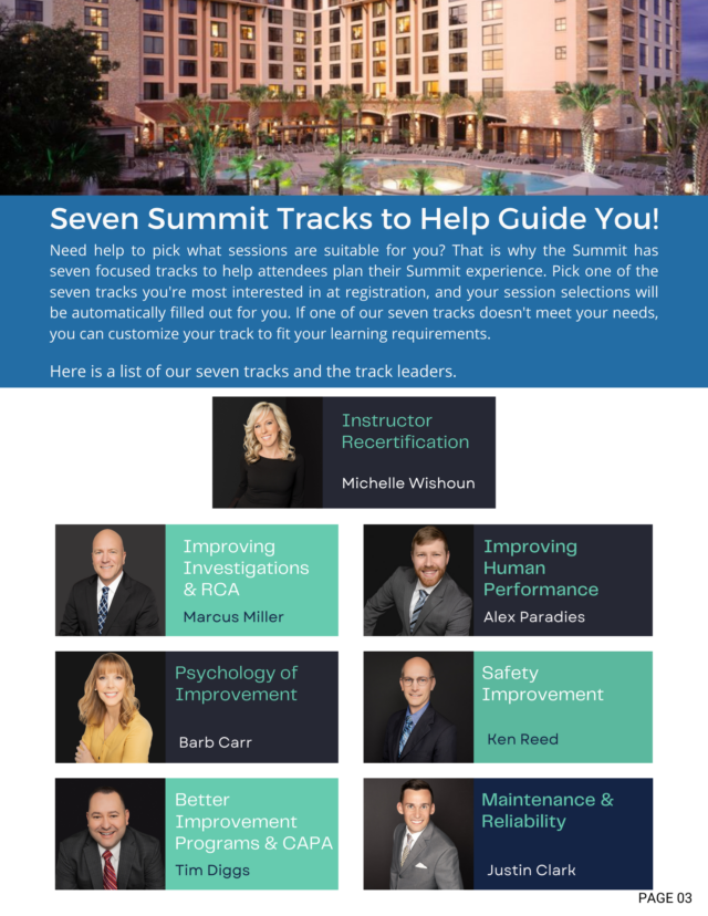 2024 Global TapRooT® Summit Brochure