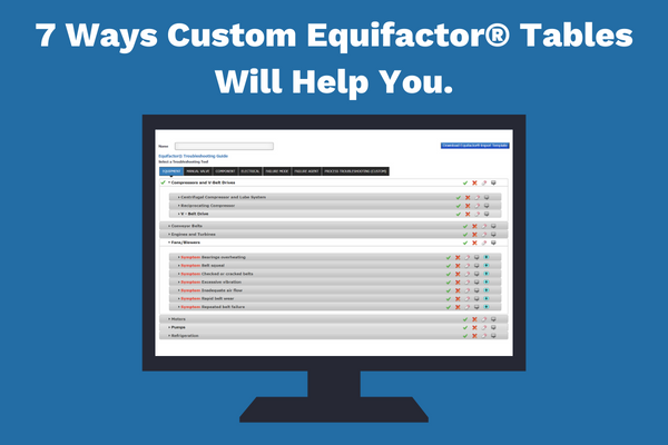 Custom Equifactor® Tables